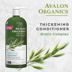 Avalon Organics bottle held in hand to show true 32 oz size and value