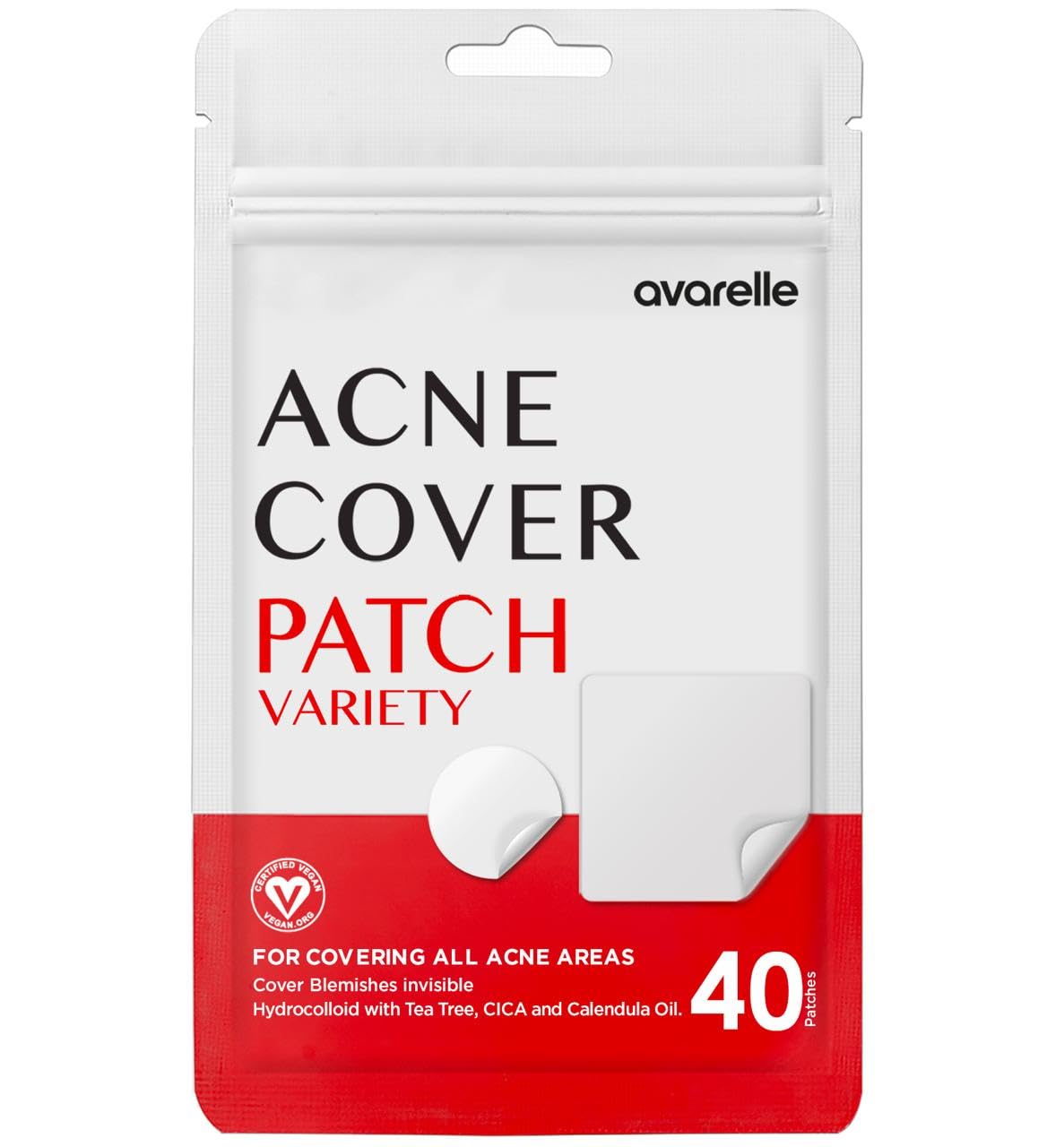 AVARELLE front packaging showing variety pack and benefits