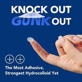 AVARELLE close-up of patch texture showing hydrocolloid surface and absorption benefit