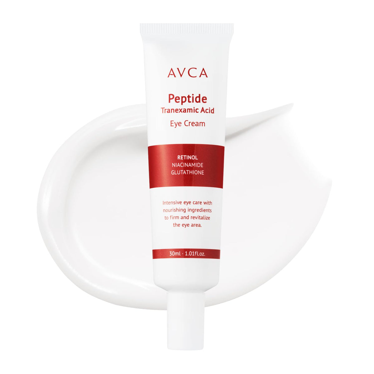 AVCA front packaging showing tube and box for clear product recognition and appeal