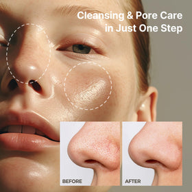 AVCA rinse result with rinsed skin showcasing clean, balanced finish