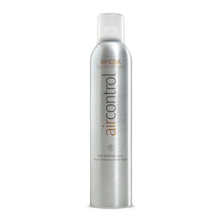 Aveda Air Control front packaging showing bottle and branding for travel-friendly styling