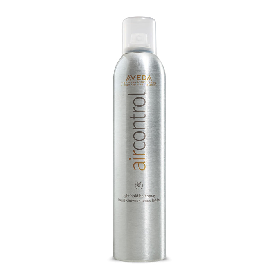 Aveda Air Control front packaging showing bottle and branding for travel-friendly styling