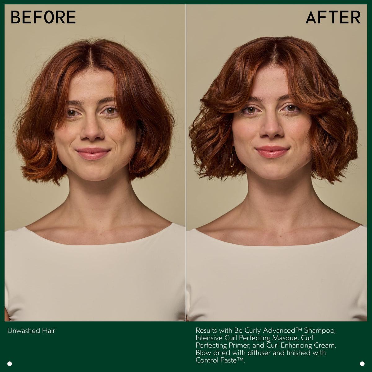 Aveda product spread on a hair strand showing hydration benefit