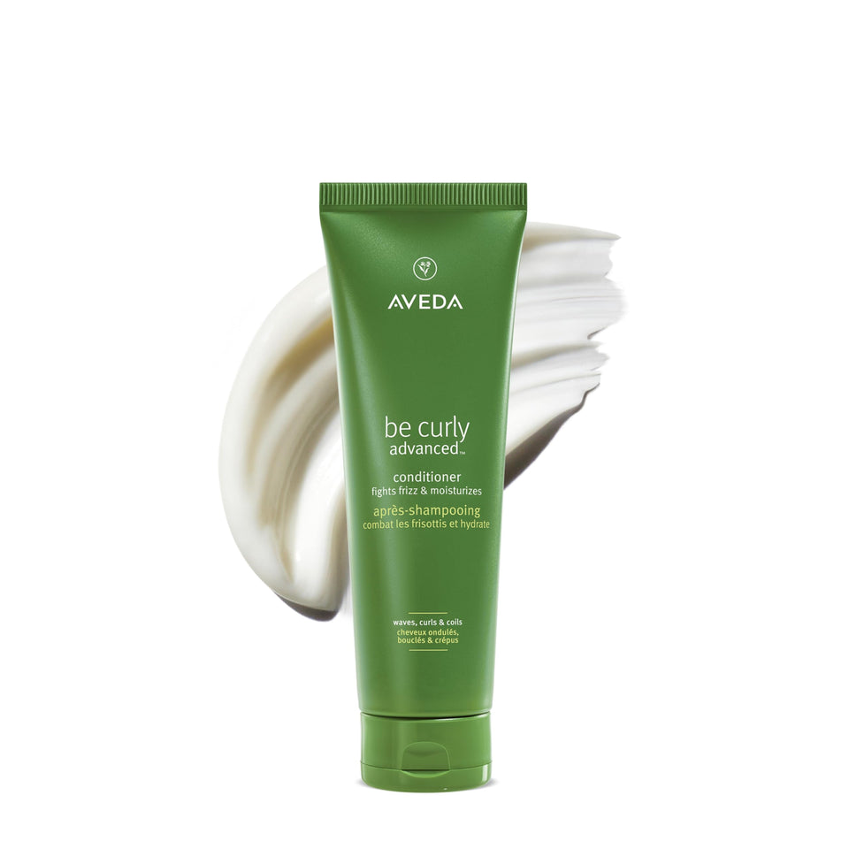 Aveda Be Curly front packaging showing product and benefits