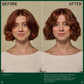 Aveda Be Curly kokum seed butter ingredient highlighting deep conditioning benefit