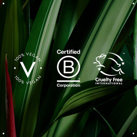 Aveda Beautifying Body Lotion in a bathroom shelf setting conveying daily use and an uplifting botanical routine