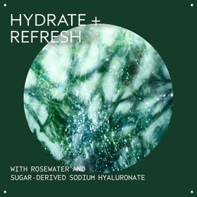 Aveda label detail focusing on ingredients and natural formulation benefits