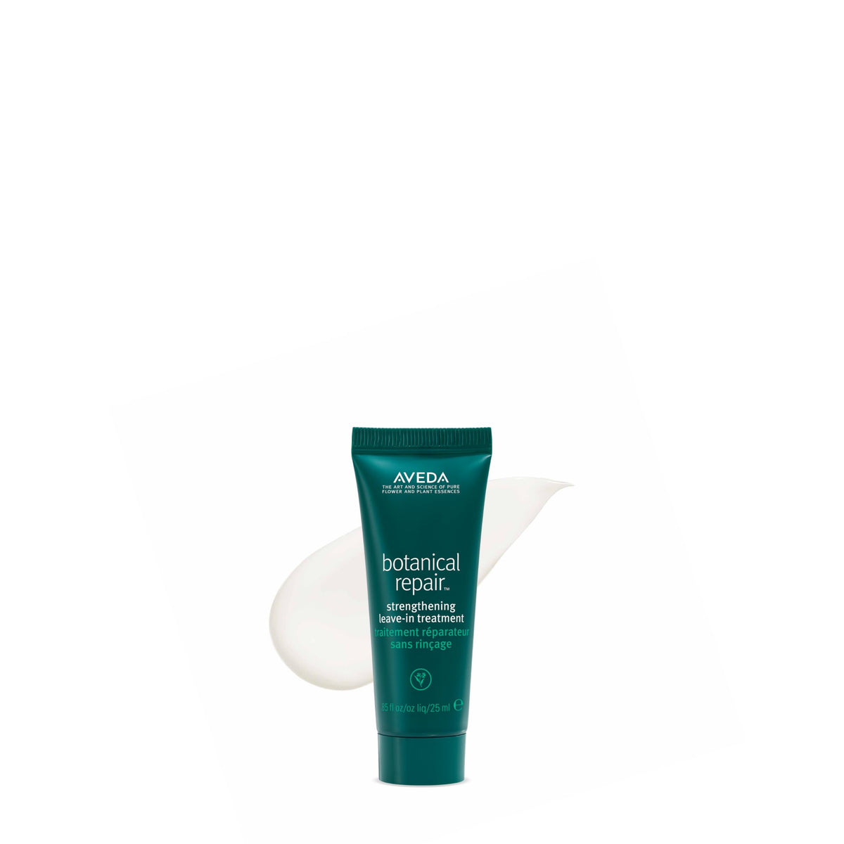 Aveda Botanical Repair front packaging showing compact travel size and benefits