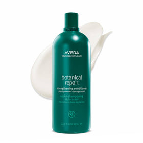 Aveda conditioner front packaging showing product and brand benefits
