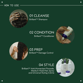 Close-up of Aveda label ingredients highlighting plant-based formulation benefits