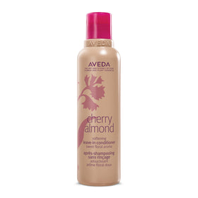 Aveda Cherry Almond front packaging showing bottle and label for easy identification and trust