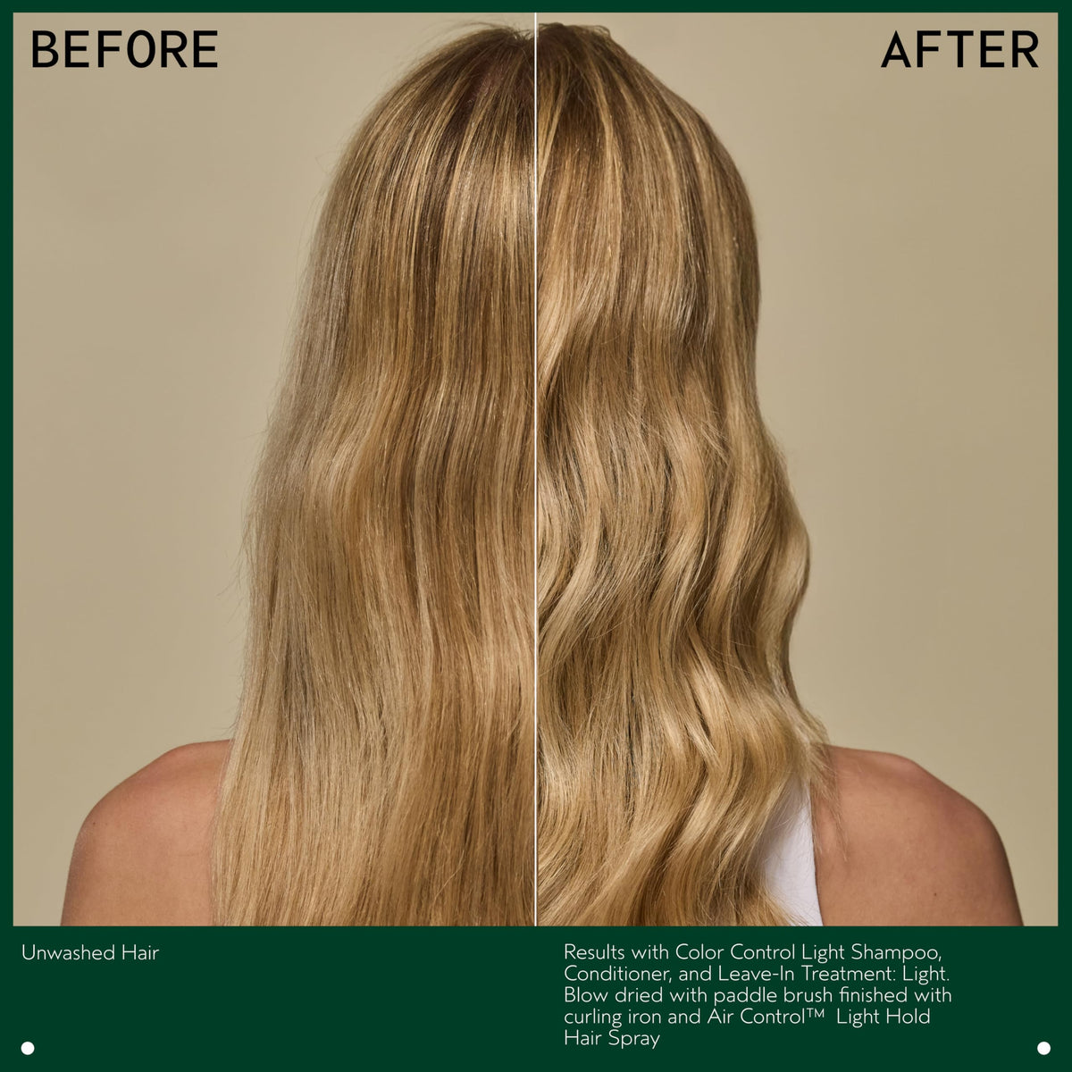 Aveda protecting hair during blowdry to reduce heat-related color loss