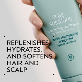 Aveda close-up of conditioner texture highlighting smooth hydration