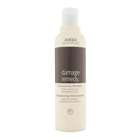 Aveda bottle front packaging showing product and benefits