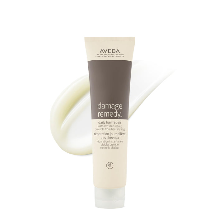 Aveda bottle front packaging showing brand and product for easy identification and trust