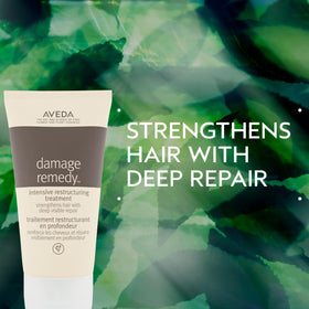 Aveda open jar revealing creamy treatment texture for smoothing hair