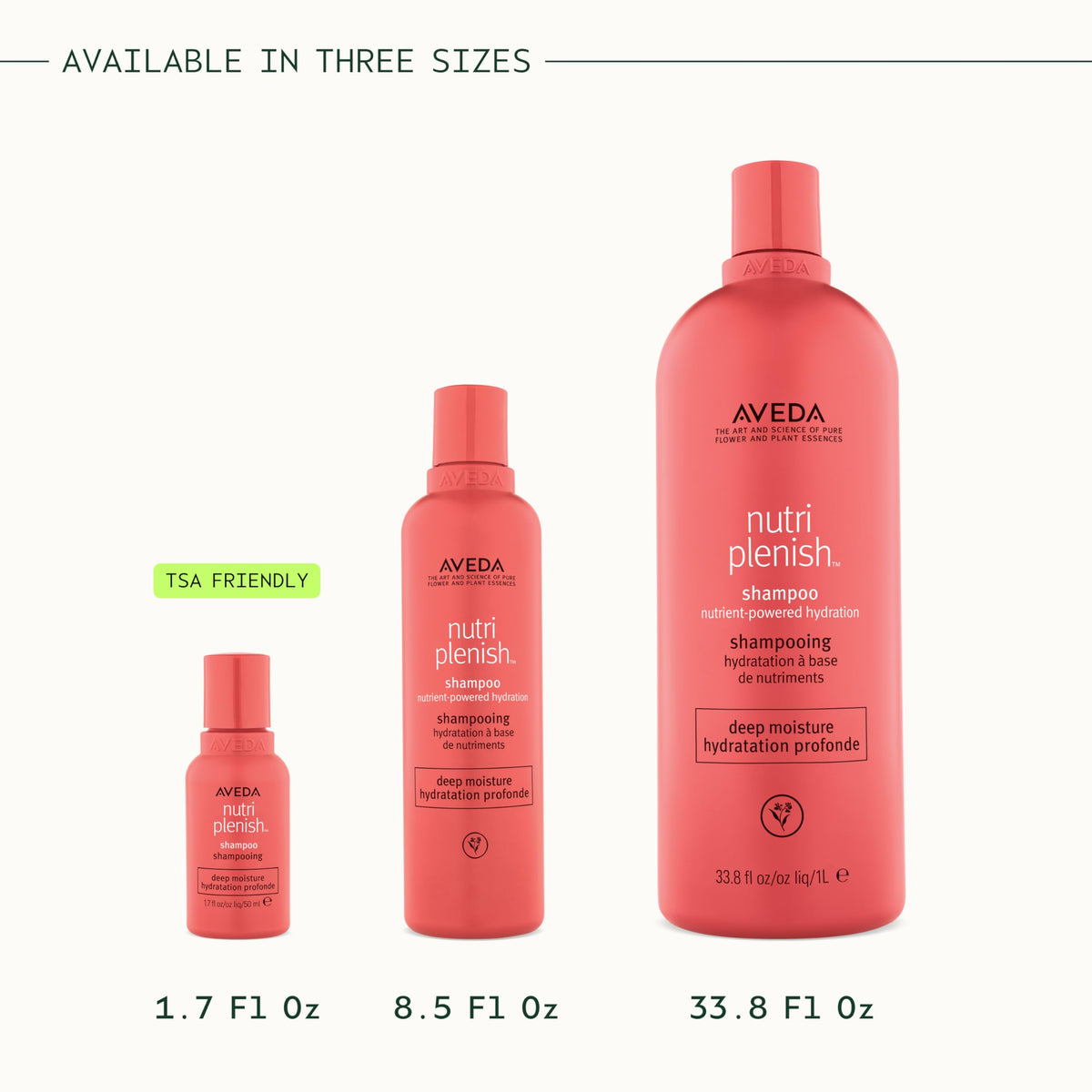 Aveda dry hair before and after comparison showing visible softness improvement