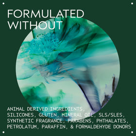 Aveda Dry Remedy oil texture on hand demonstrating lightweight spreadability and sheen