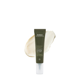 Aveda jar front view showing energizing eye creme and clean packaging benefit