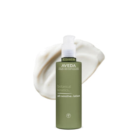 Aveda front packaging showing product benefits and clean design