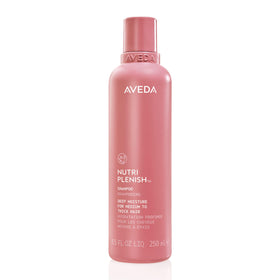 Aveda front packaging showing bottle and label for easy identification and trust
