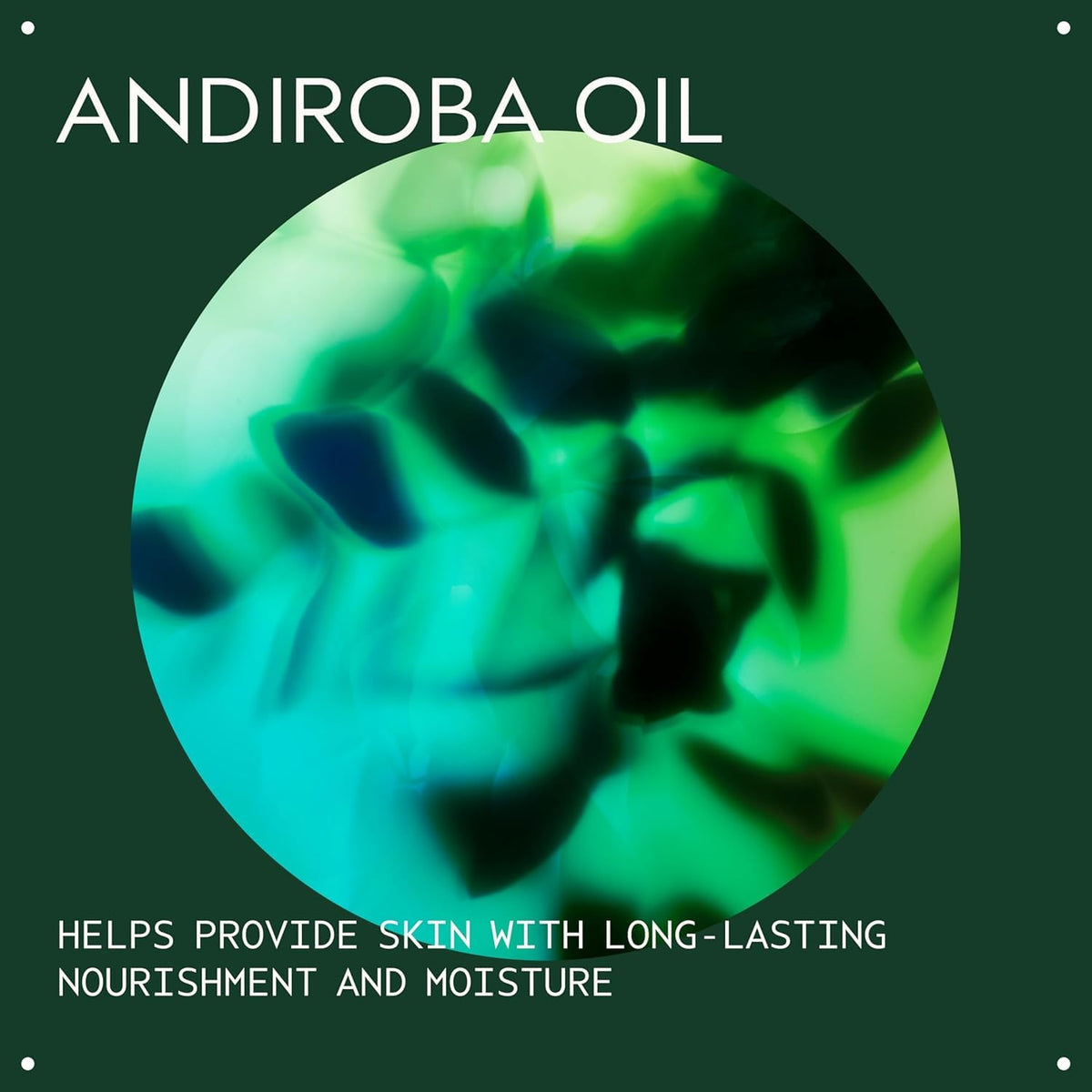 Aveda hand relief application on hands demonstrating fast-absorbing comfort
