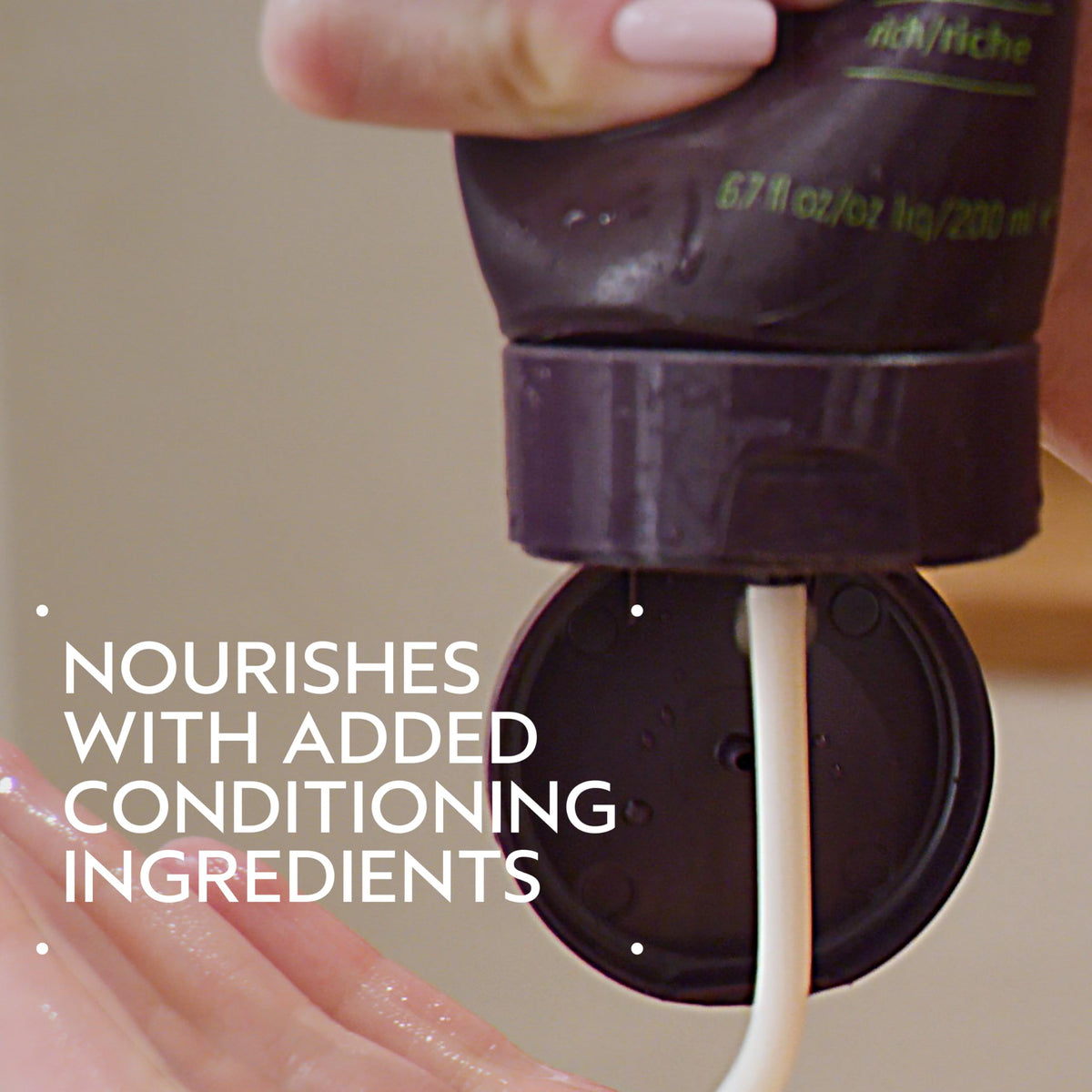Aveda Invati Rich back label displaying ingredients and usage benefit