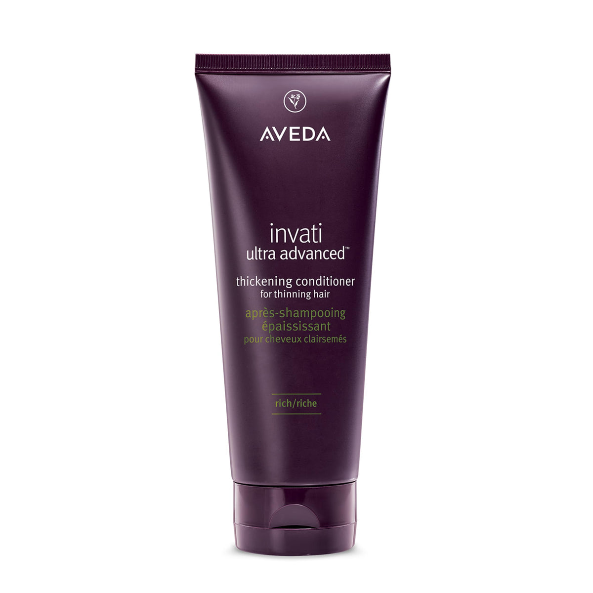 Aveda Invati Rich front bottle showing branding and volume benefit
