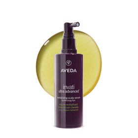 Aveda Invati Ultra serum front packaging showing product benefit for thinning hair