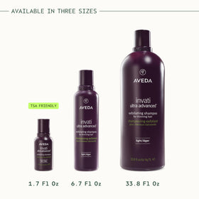 Aveda Invati Ultra ingredients displayed with wintergreen and babassu botanicals