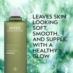 Aveda liquid texture close-up highlighting lightweight formula for smooth absorption