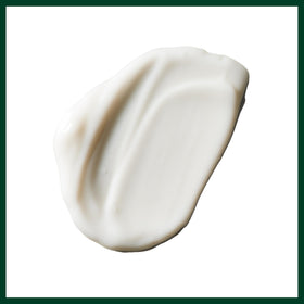 Aveda lotion applied on hand demonstrating fast absorption benefit