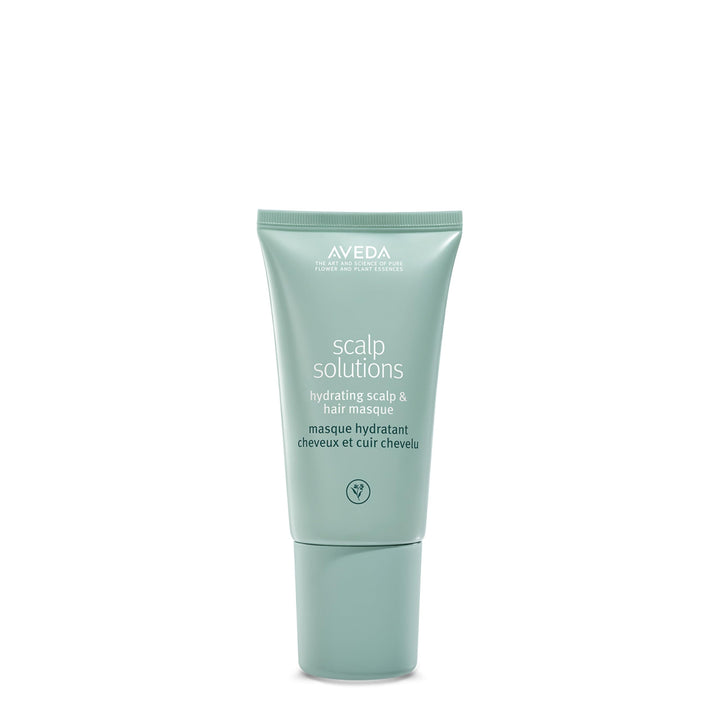Aveda masque front packaging showing product and brand benefits