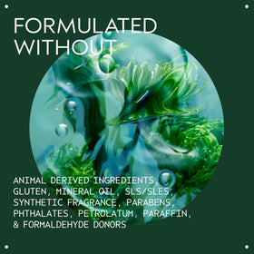 Aveda Men grooming cream on hands demonstrating easy application and spread