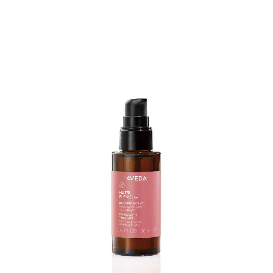 Aveda Nutriplenish front packaging showing product and benefits