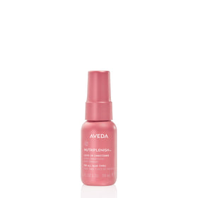 Aveda Nutriplenish front packaging showing clean bottle and label benefits