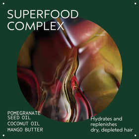 Aveda Nutriplenish oil pouring to show silky texture and shine