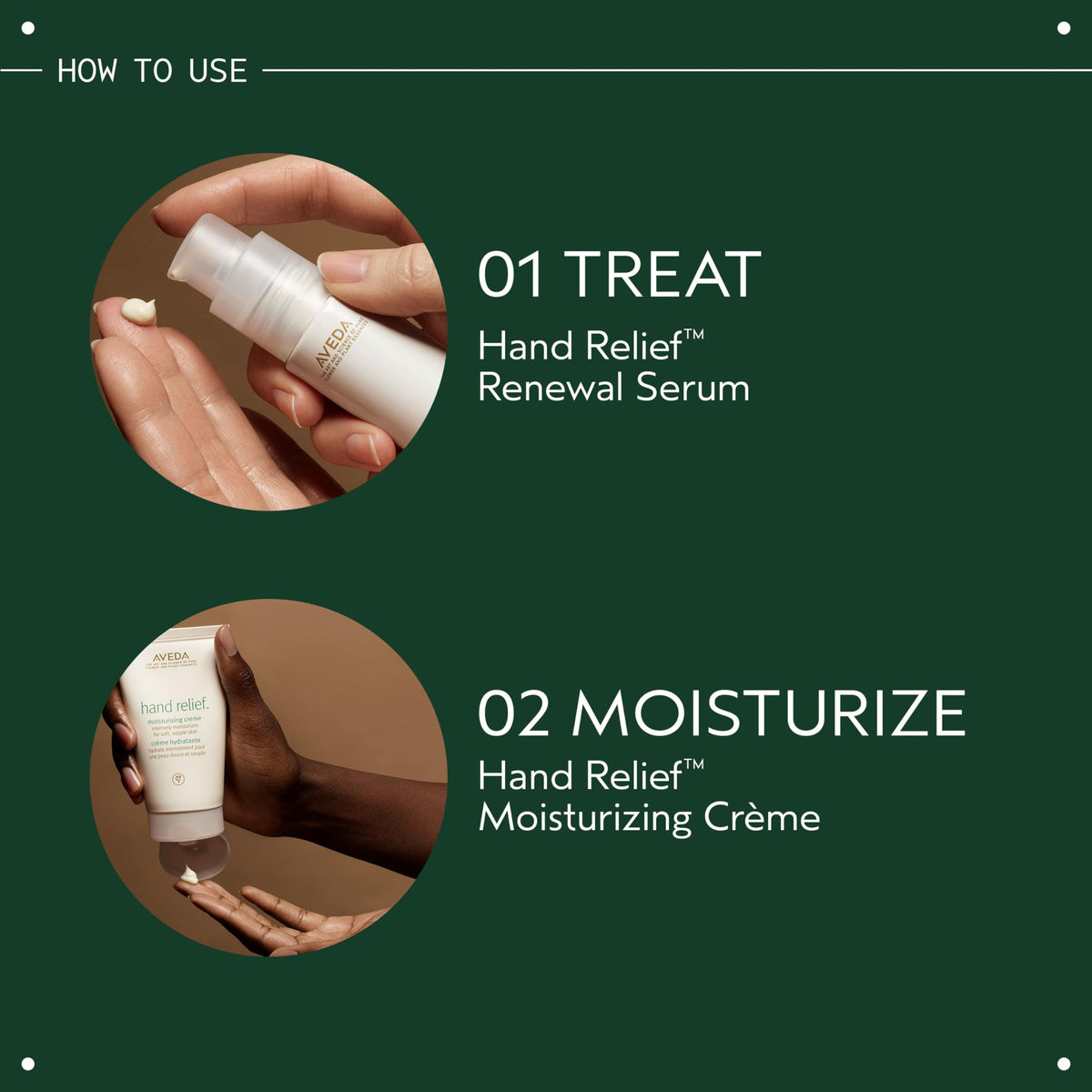 Aveda product label close-up showing ingredients and vegan certification benefit