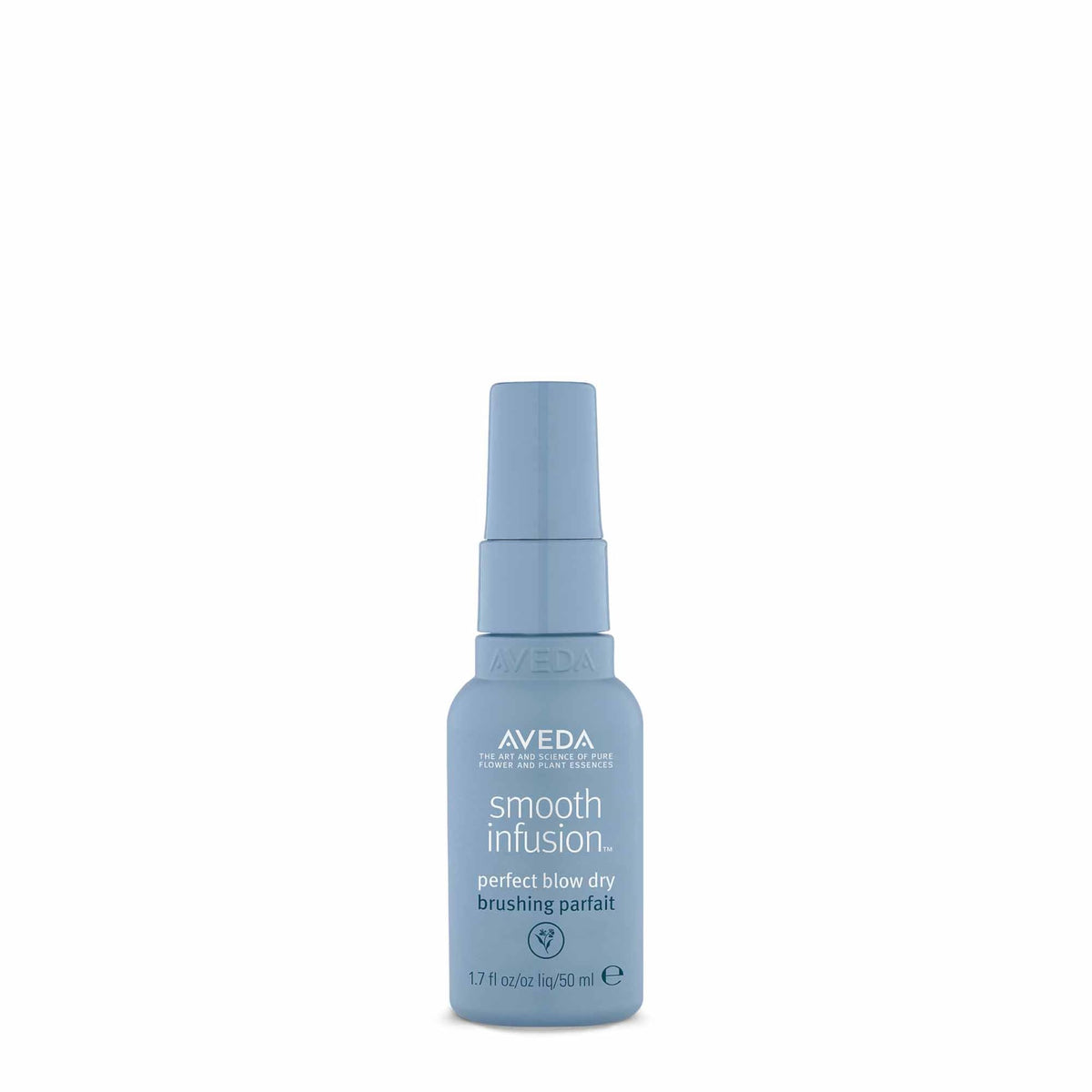 Aveda bottle front packaging showing label and size, communicates reliable styling aid