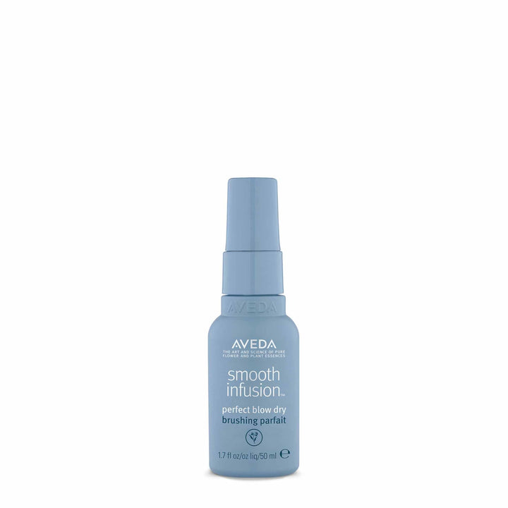 Aveda bottle front packaging showing label and size, communicates reliable styling aid