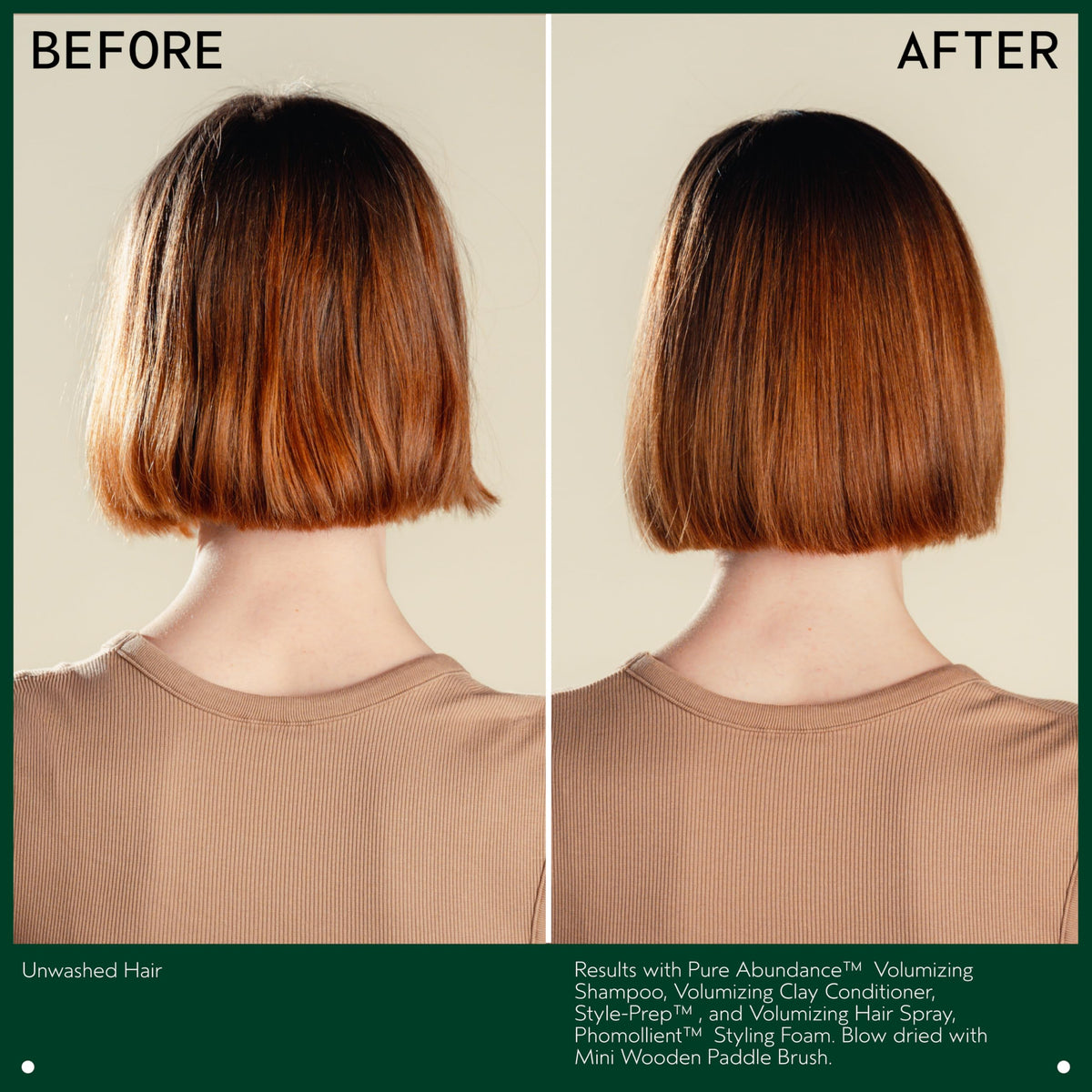 Aveda Phomollient spread through damp hair, helps create body and manageability