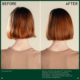 Aveda Phomollient spread through damp hair, helps create body and manageability