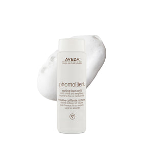 Aveda Phomollient front packaging showing product and size, provides lightweight volume