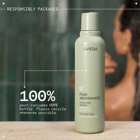 Amaranth seed ingredient visual highlighting Aveda volumizing botanical benefit