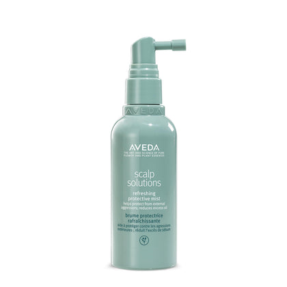 Aveda mist front packaging showing bottle and branding for quick identification and benefit
