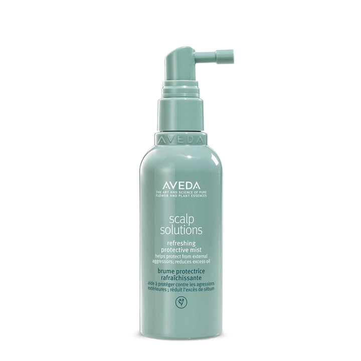 Aveda mist front packaging showing bottle and branding for quick identification and benefit