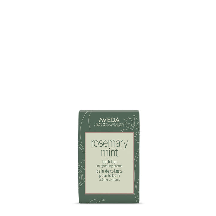 Aveda bar soap front view showing label and fresh scent benefit