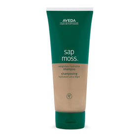 Aveda sap moss front bottle showing packaging and product name benefits