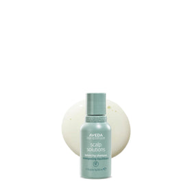 Aveda bottle front packaging showing product name and size benefit